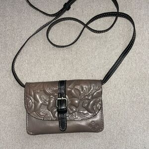 Patricia Nash Stone Tooled Leather Torri Crossbody NWT